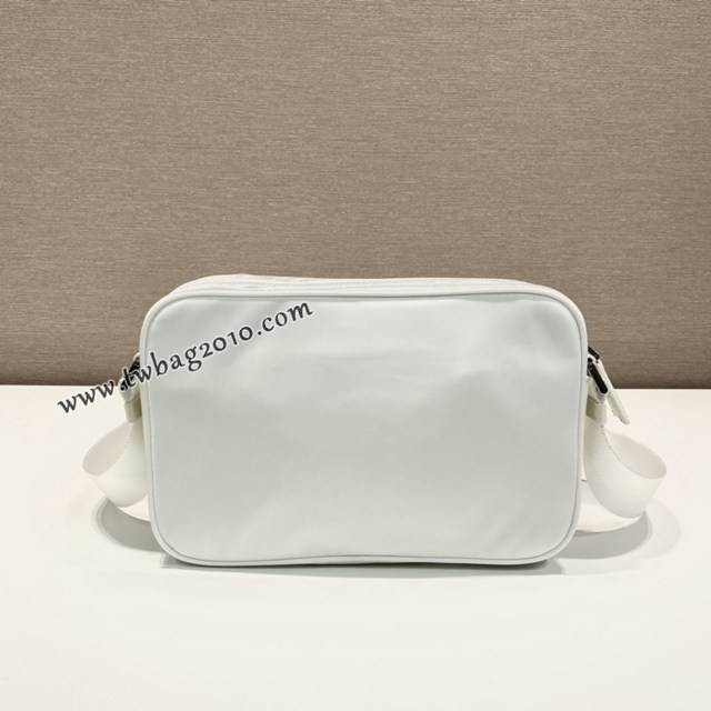 Prada專櫃新款三合一矩形單肩包 1BC167 普拉達三合一男女款尼龍布肩背斜挎包 csp1455